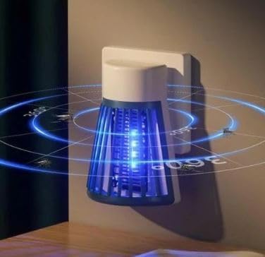 Electric Mosquito Killer Lamp with UV Light, Silent Insect Trap for Home, Bedroom and Office.