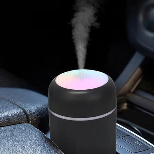 Portable Mini Humidifier with Night Light – Quiet 2 Mist Modes