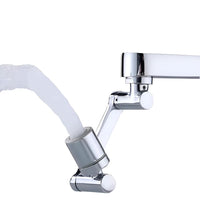 Stainless Steel 1080 Rotating Splash Filter Faucet Extender Dual Rotation Function Faucet Universal Extender Spray Head Anti Faucet Extender Bathroom Sink Sprayer Faucet [ 11x6x5 CM ]