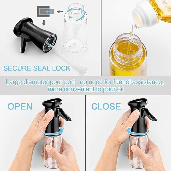 Happy Mist - 220ml Fine Spray Oil Dispenser.