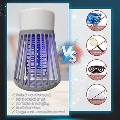 Electric Mosquito Killer Lamp with UV Light, Silent Insect Trap for Home, Bedroom and Office.
