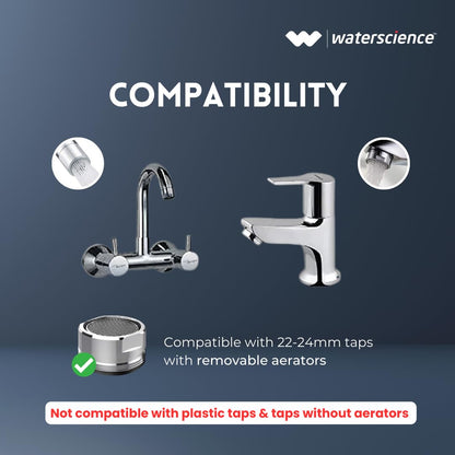 Tap Extension for Kitchen Sink | 3 Flow Modes | Flexible Faucet Extender for Taps