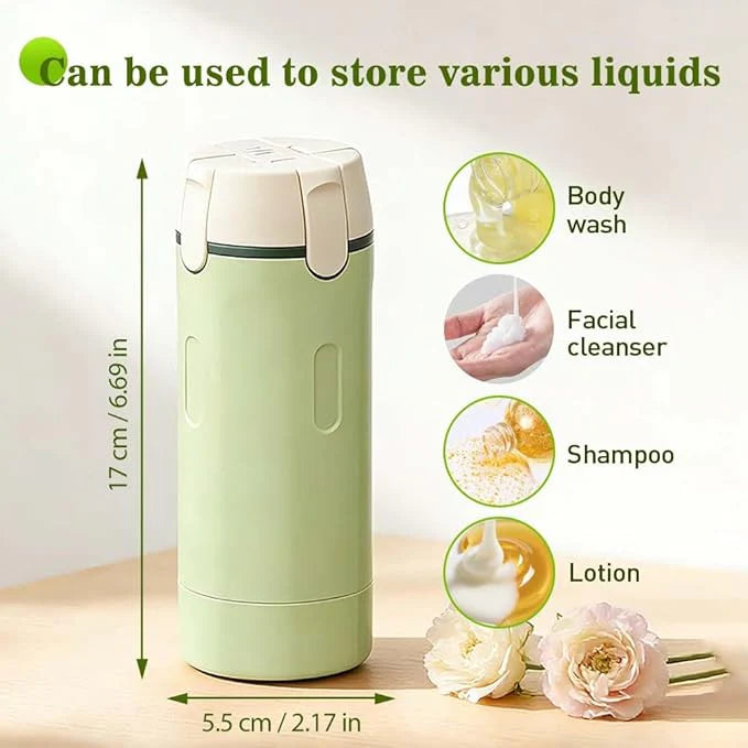 4 in 1 Travel Dispenser Bottle Set