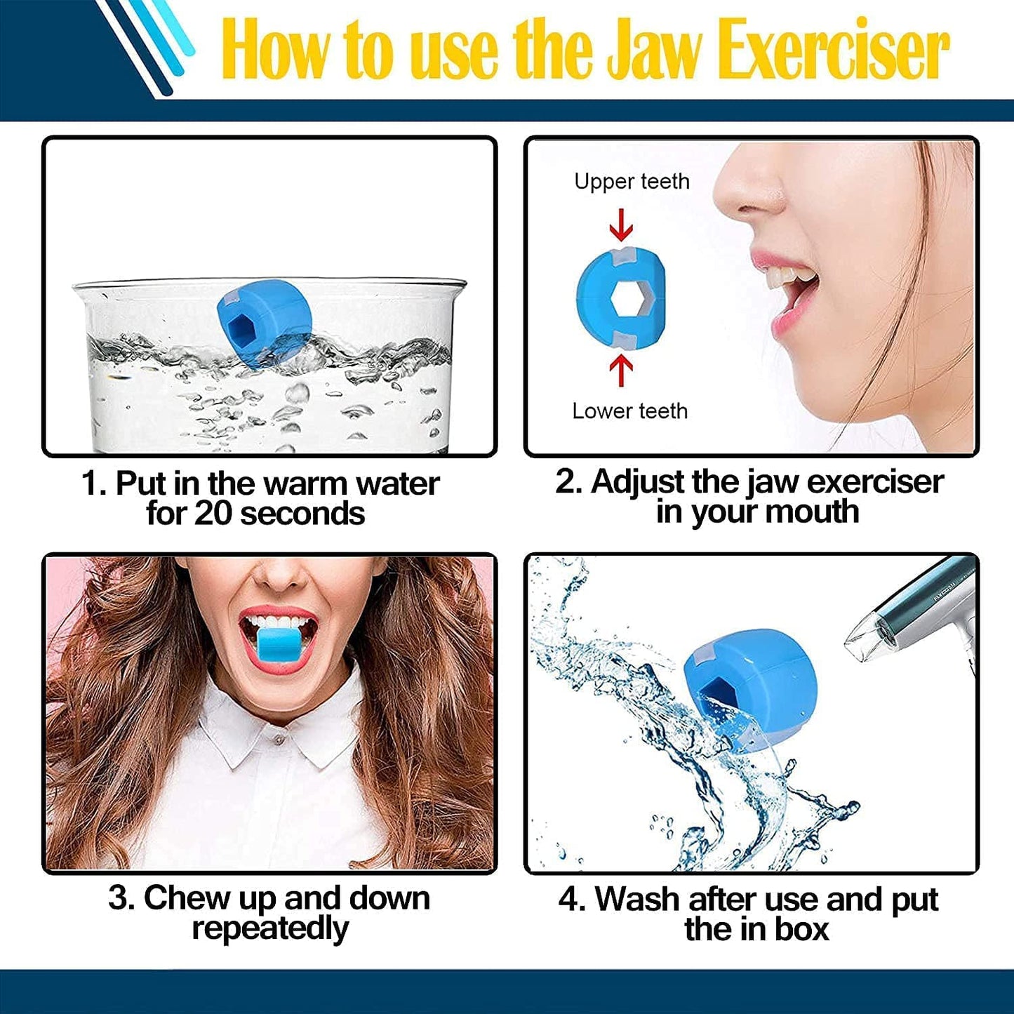 JawSharp™ - Jaw Shaper & Facial Toner
