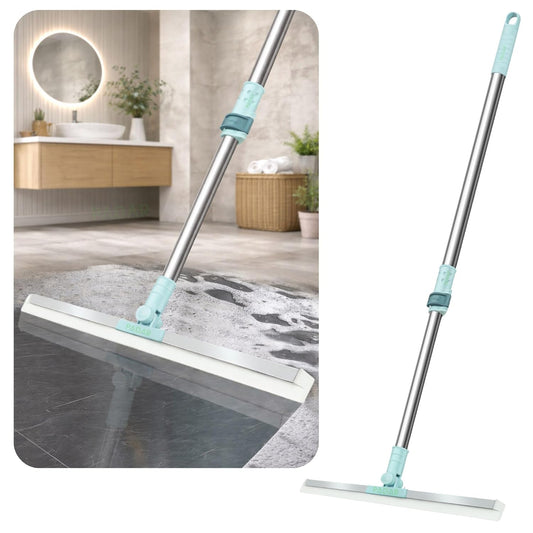 Sweepwipe Floor Cleaning – Multifunctional Silicone Wiper Mop with Extendable Handle