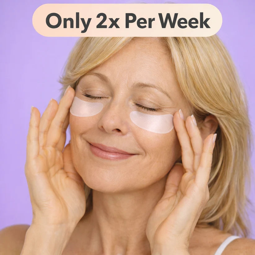 Korean Peptide-8 Micro-Infusion Eye Patches - For Eye Bags, Dark Circles and Fine Lines
