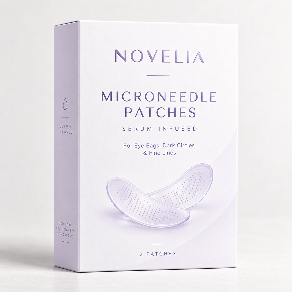 Korean Peptide-8 Micro-Infusion Eye Patches - For Eye Bags, Dark Circles and Fine Lines