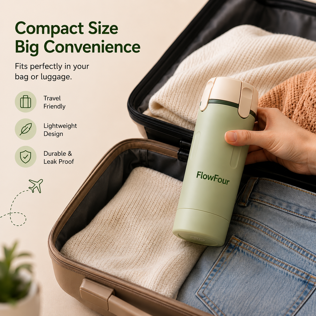 Flow Four - 4 in 1 Bottle Dispenser.