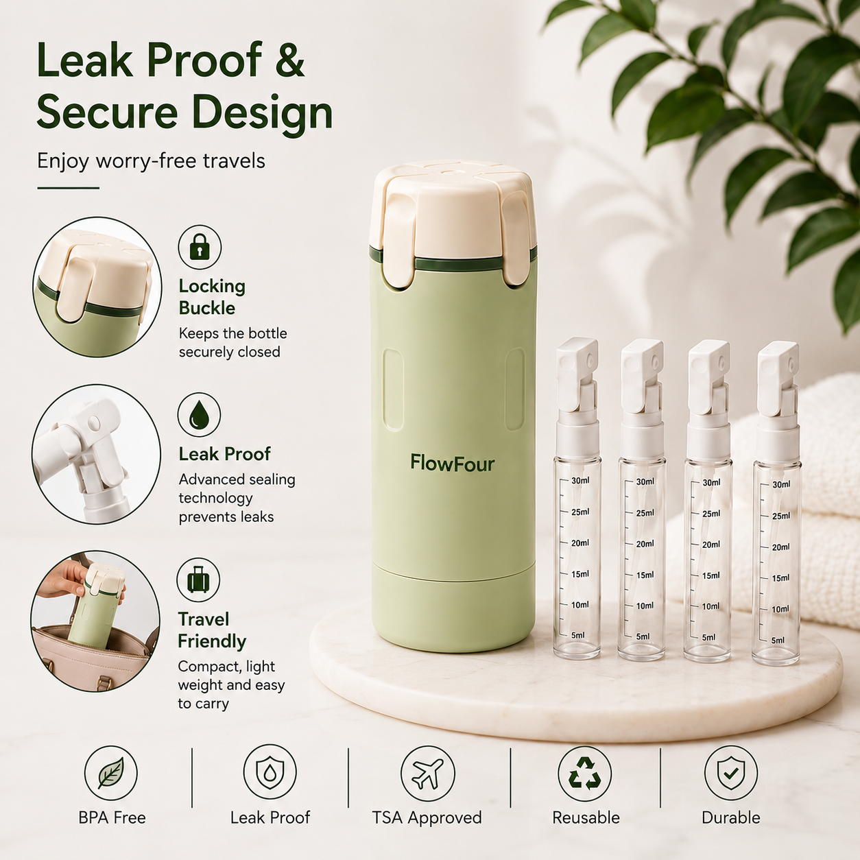 Flow Four - 4 in 1 Bottle Dispenser.