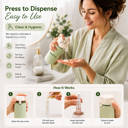 Flow Four - 4 in 1 Bottle Dispenser.