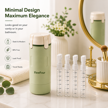 Flow Four - 4 in 1 Bottle Dispenser.
