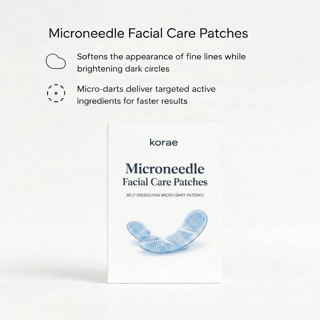 Korean Peptide-8 Micro-Infusion Eye Patches - For Eye Bags, Dark Circles and Fine Lines