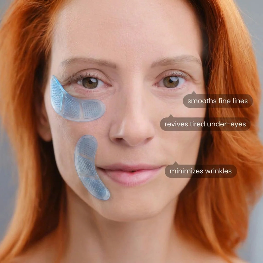 Korean Peptide-8 Micro-Infusion Eye Patches - For Eye Bags, Dark Circles and Fine Lines