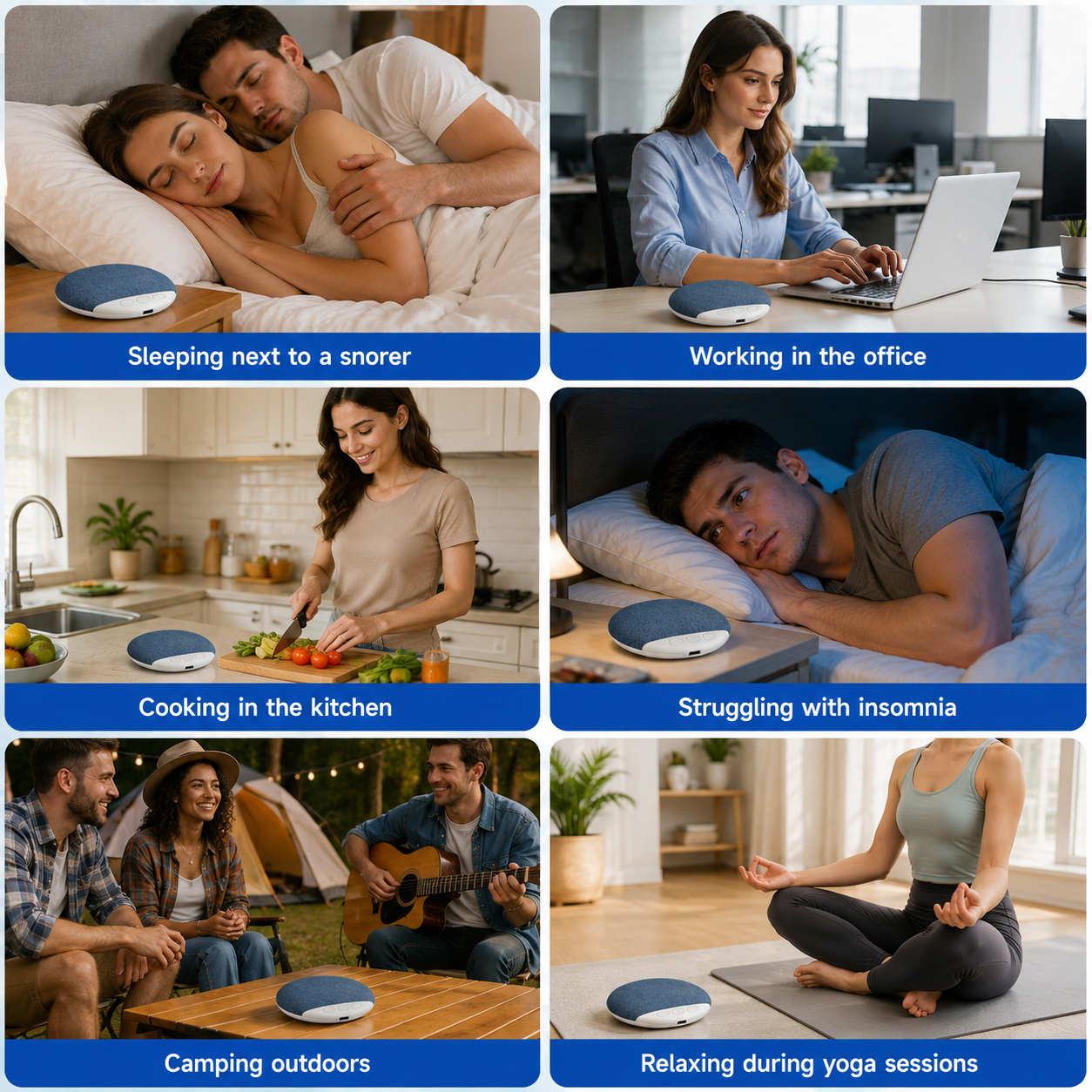 Portronics™ Pillow Pod - Sleep Speaker.