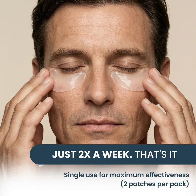 Orena Peptide-8 Micro-Infusion Eye Patches for Men
