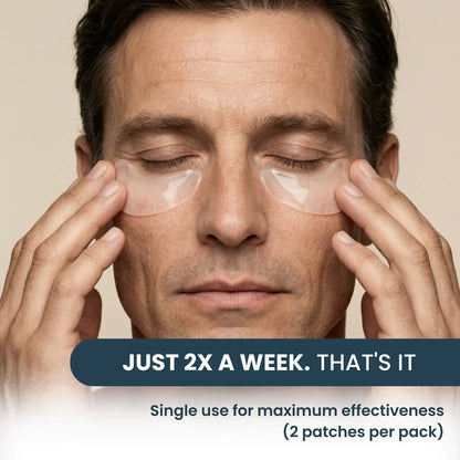 Orena Peptide-8 Micro-Infusion Eye Patches for Men